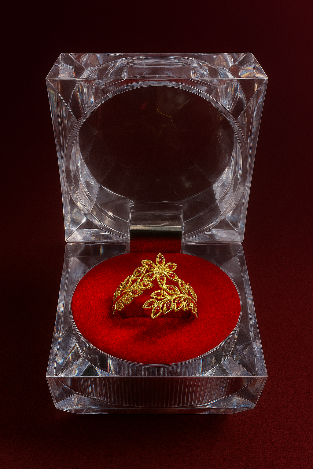 Petals in Gold