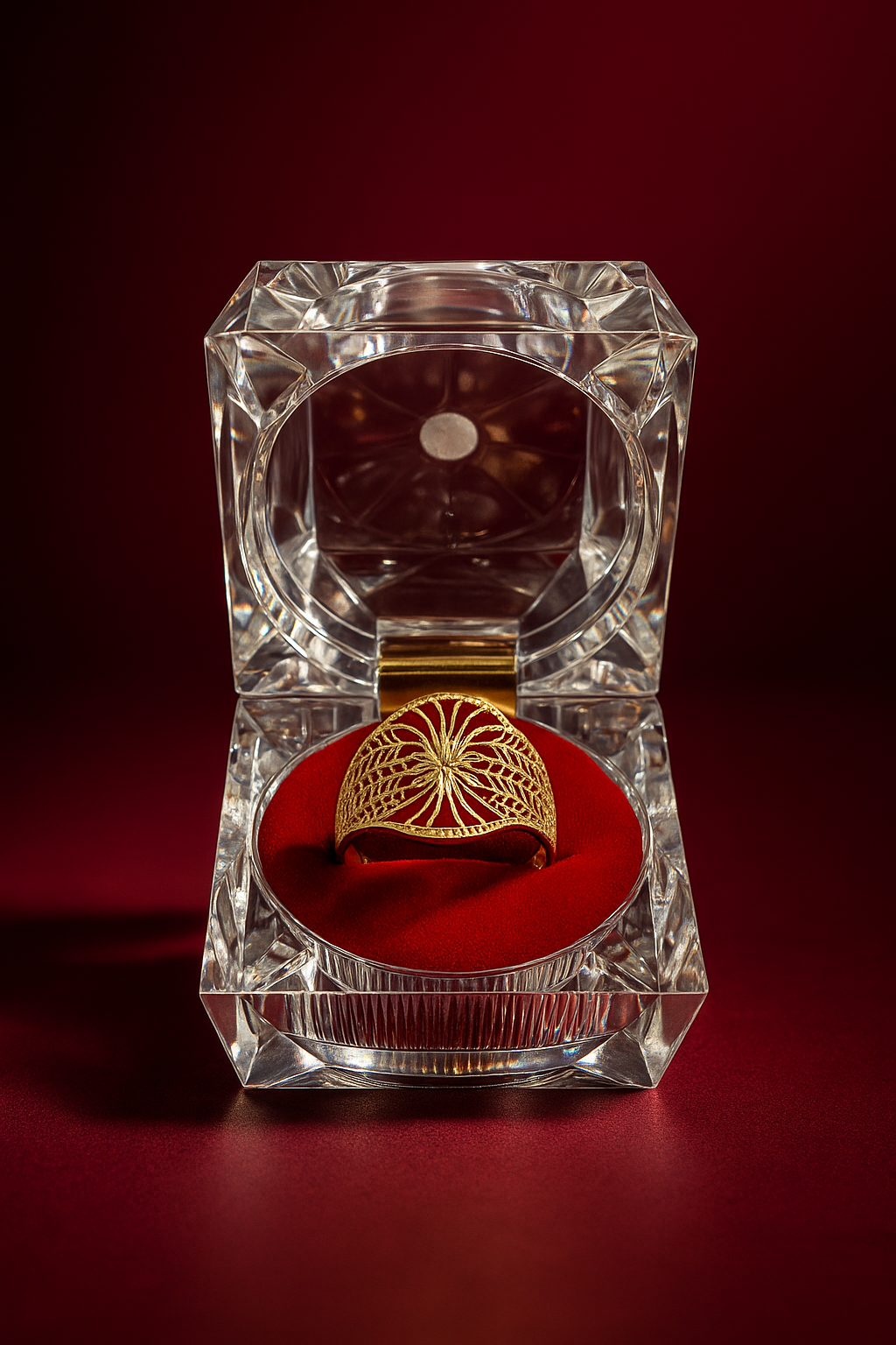 Golden Lattice Ring